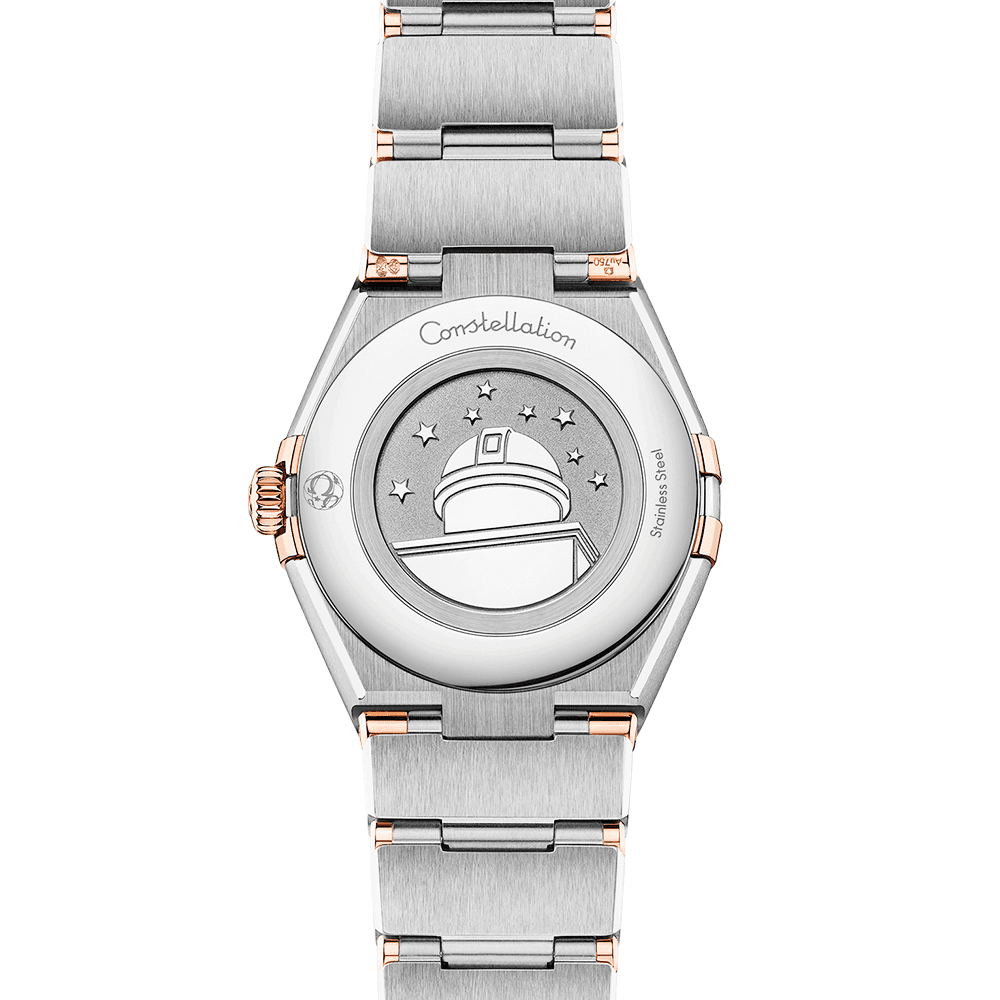 Constellation Manhattan 28mm Two-Tone Diamond Dial and Bezel Watch-BRAND OFF
