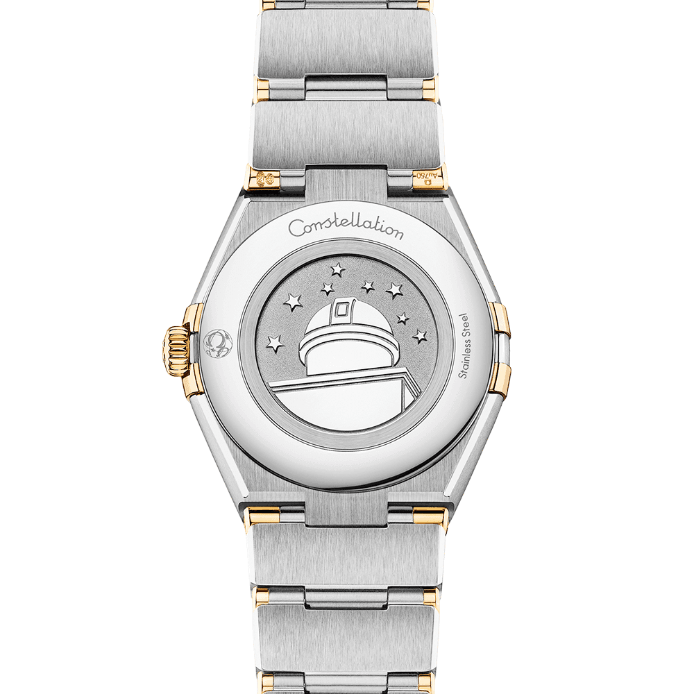 Constellation Manhattan 28mm Two-Tone Diamond Dial and Bezel Watch-BRAND OFF