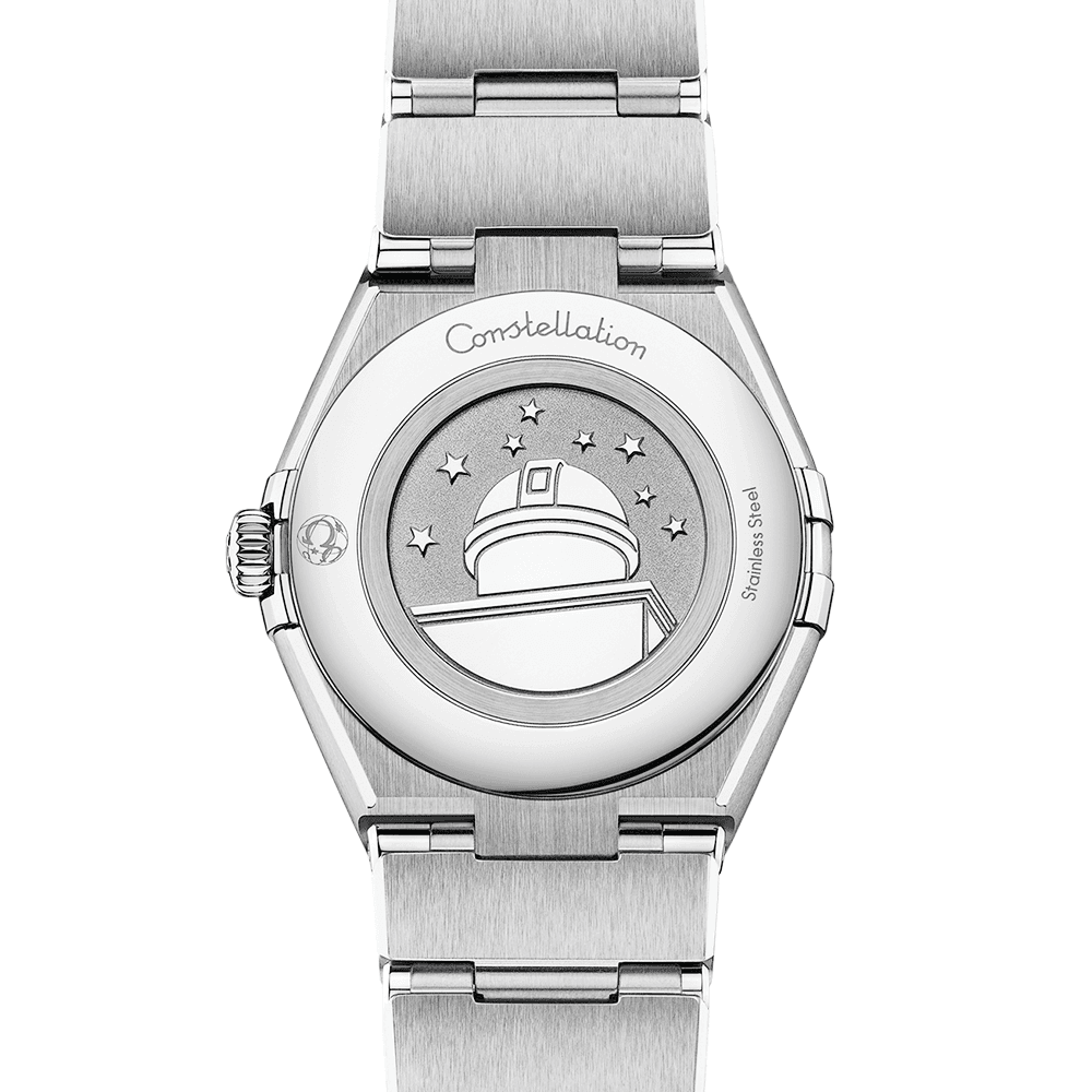 Constellation Manhattan 28mm Steel Diamond Dial and Bezel Watch-BRAND OFF