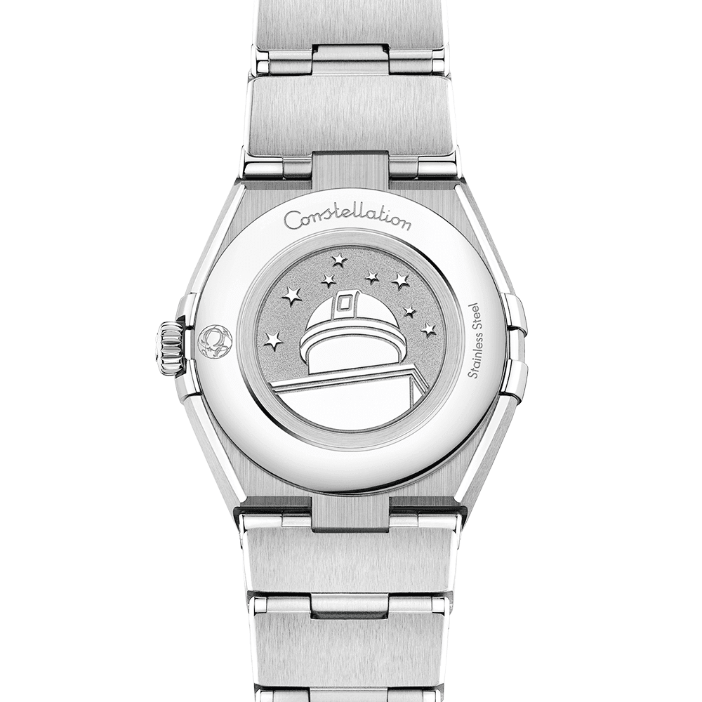 Constellation Manhattan 25mm White/Black Index Dial Ladies Watch-BRAND OFF