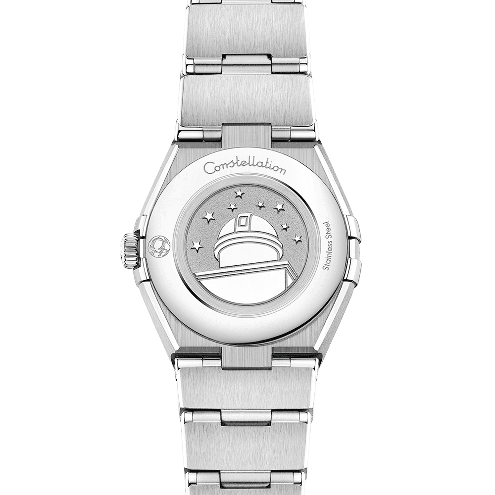 Constellation Manhattan 25mm White Mother of Pearl Diamond Dial Watch-BRAND OFF