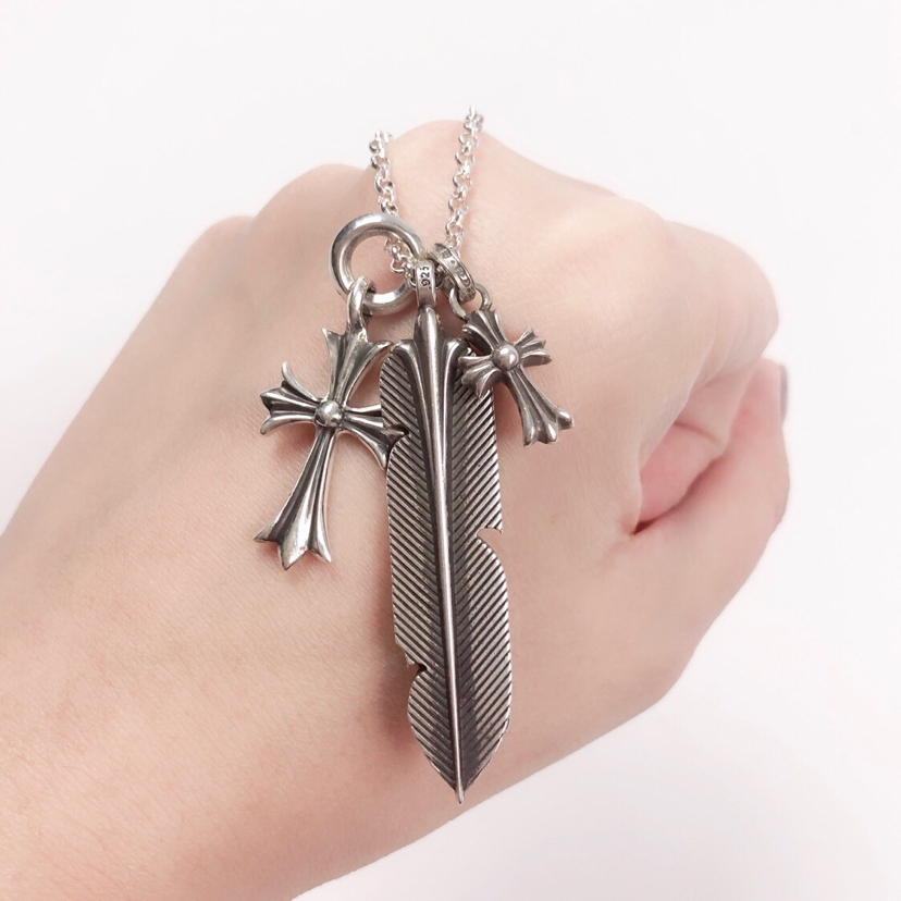 【2026】【CHROME HEARTS】ネックレス、新しいネックレス万能シンプルファッションオーナメント-BRAND OFF