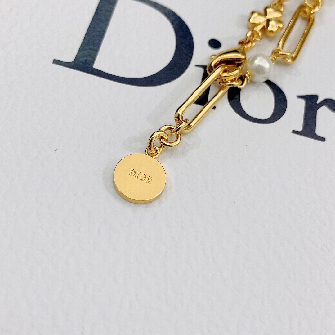 【DIOR】ネックレス、新しいネックレス万能シンプルファッションオーナメント-BRAND OFF