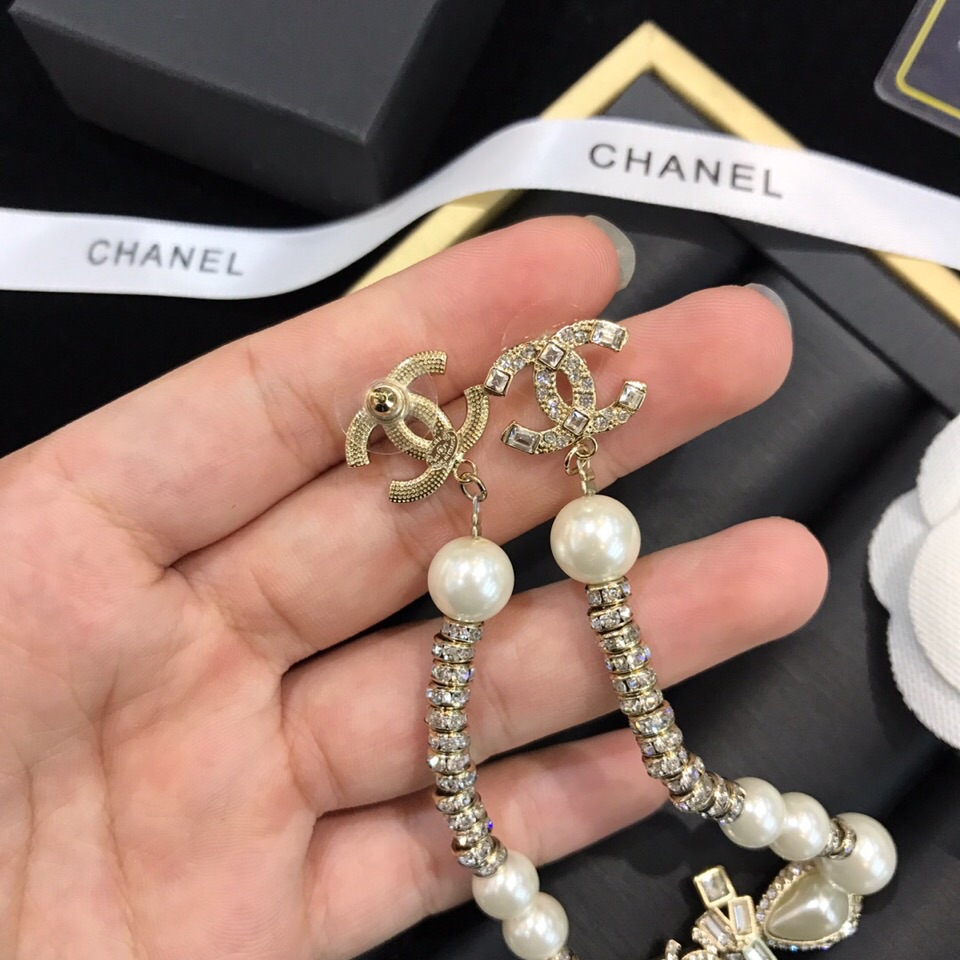 【CHANEL 】 シャネル   ファッションスタイルのイヤリング-BRAND OFF
