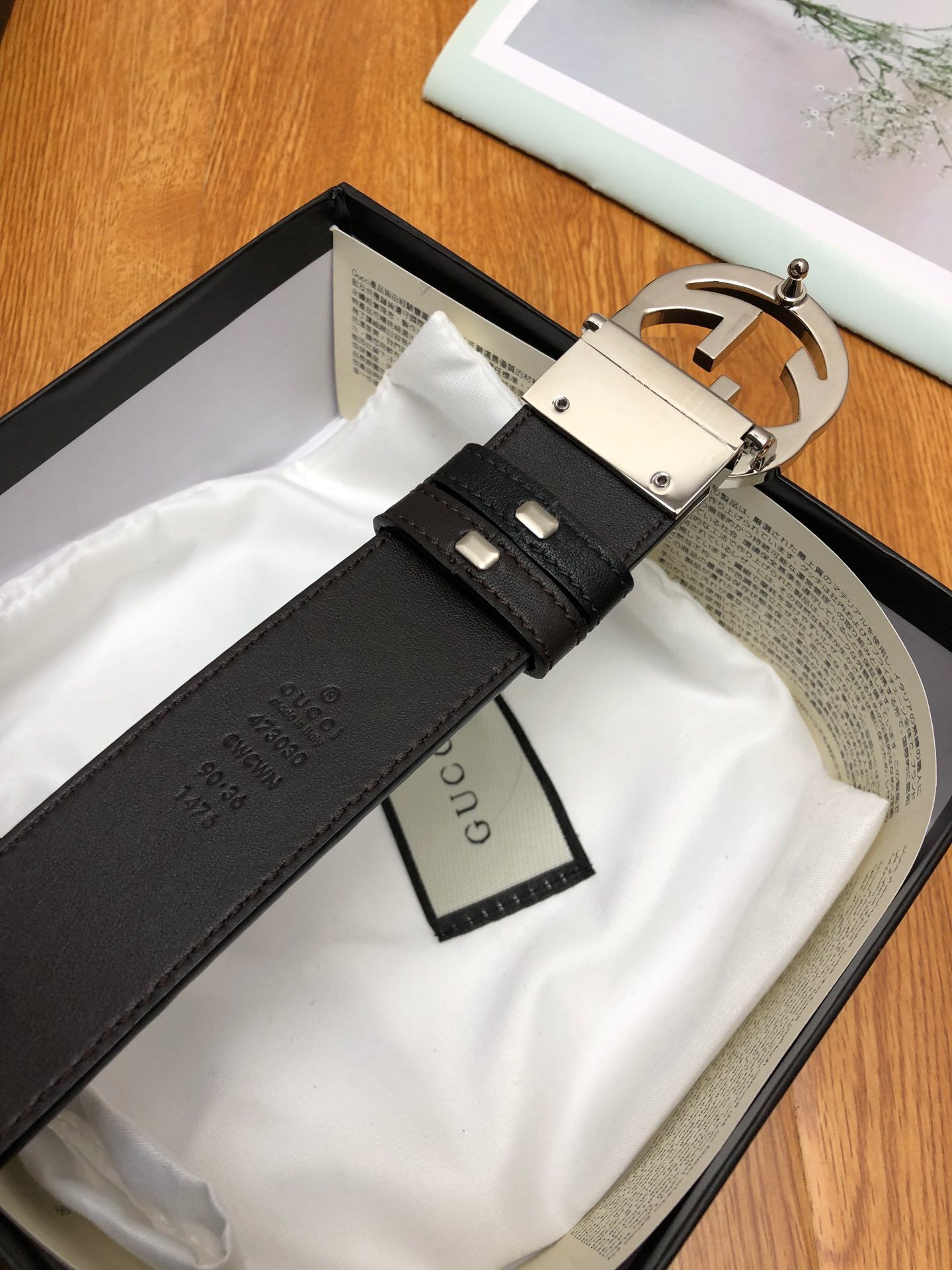 【2026】【GUCCI】(クッチ) 3.7cmベルト メンズ-BRAND OFF