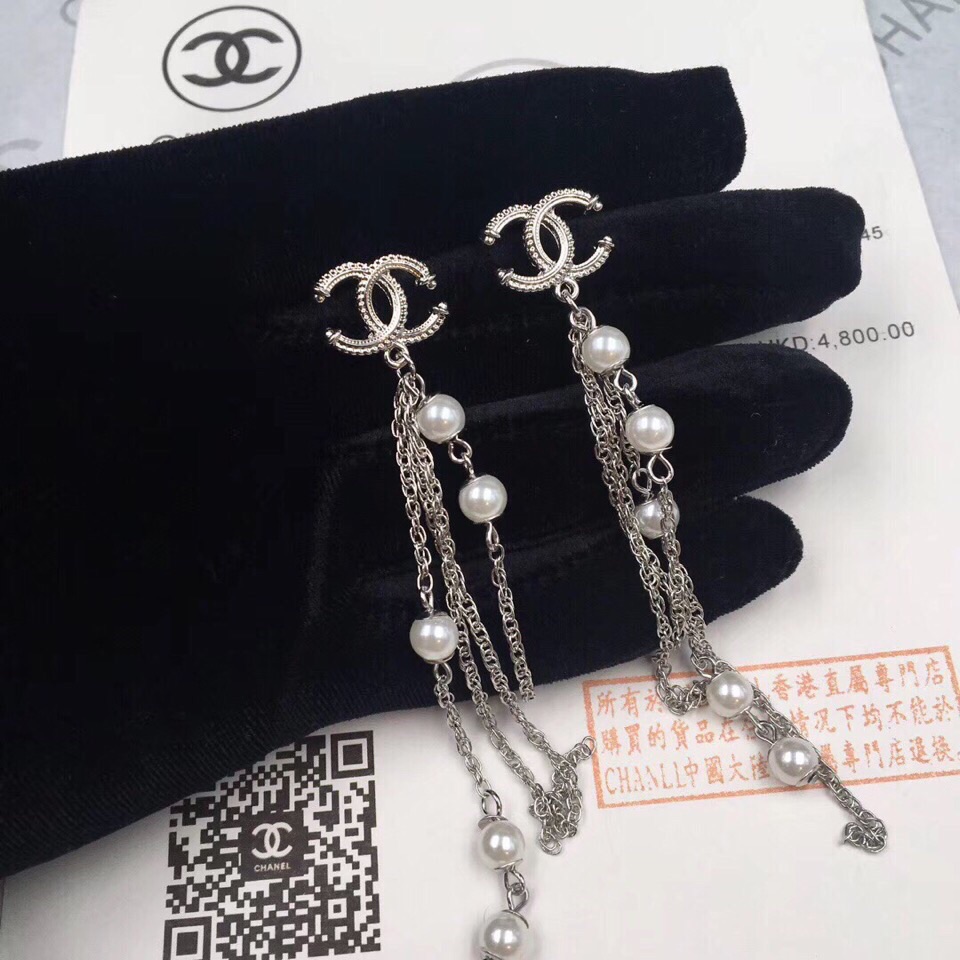 【CHANEL 】 シャネル   ファッションスタイルのイヤリング-BRAND OFF