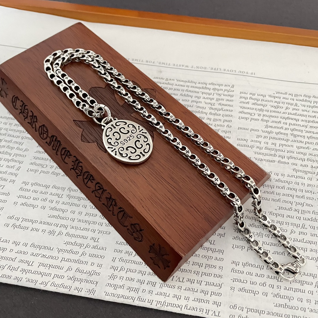 【CHROME HEARTS】ネックレス、新しいネックレス万能シンプルファッションオーナメント-BRAND OFF