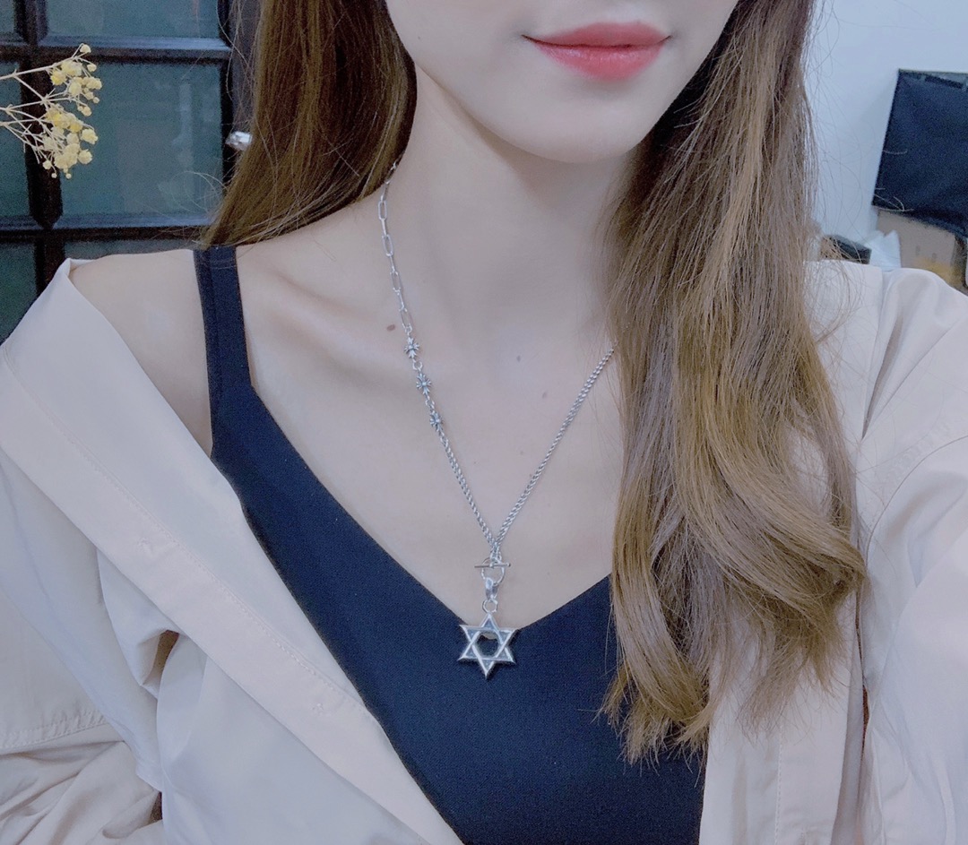 【2026】【CHROME HEARTS】ネックレス、新しいネックレス万能シンプルファッションオーナメント-BRAND OFF