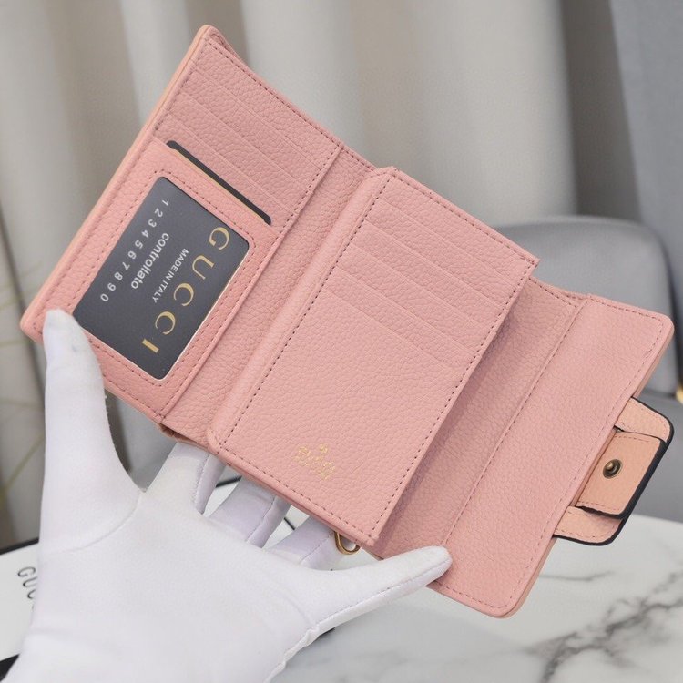 GUCCI(グッチ) 三つ折り財布 13.5*9.5*3.5cm-BRAND OFF