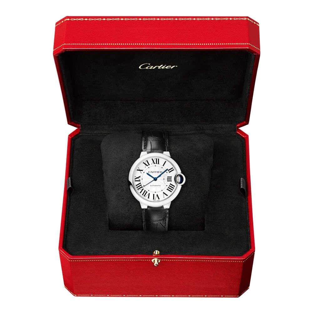 カルティエ バロン ブルー ドゥ カルティエ 36mm 腕時計 WSBB0028-BRAND OFF