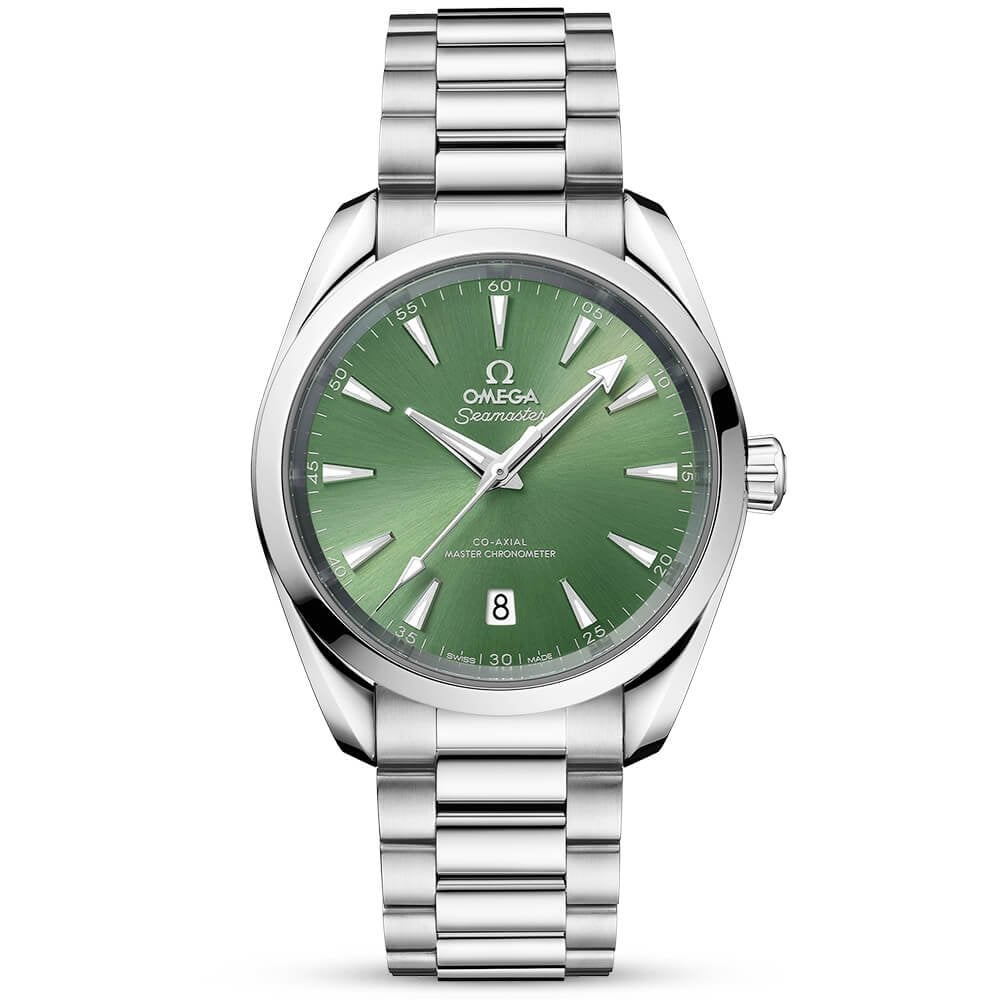 Seamaster Aqua Terra 38mm Bay Green Dial Automatic Bracelet Watch-BRAND OFF