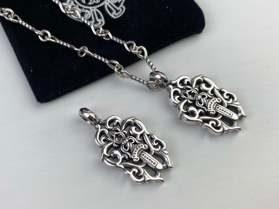 【CHROME HEARTS】ネックレス、新しいネックレス万能シンプルファッションオーナメント-BRAND OFF