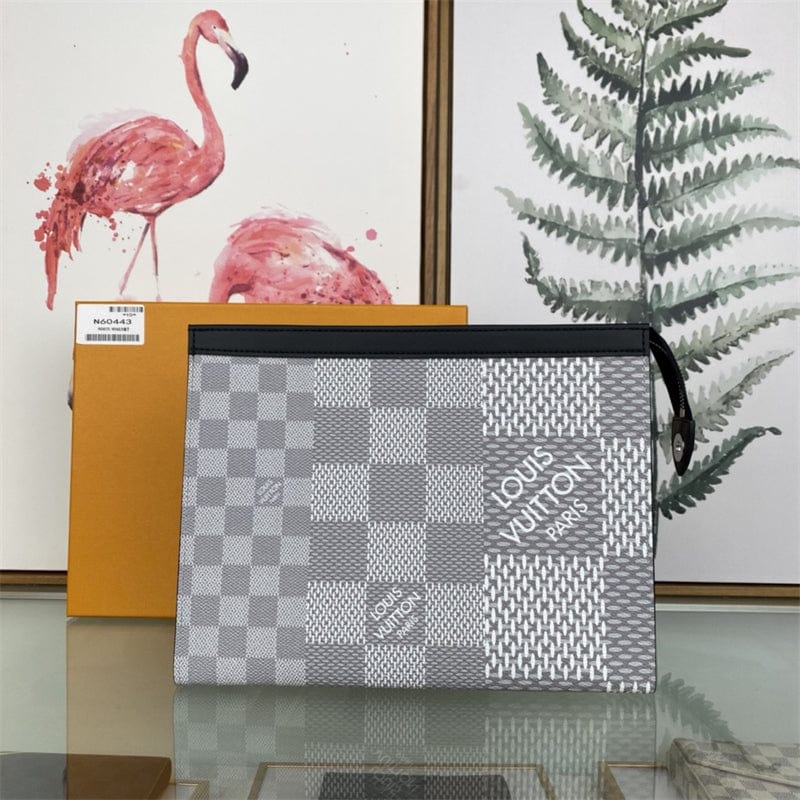 Louis Vuitton ルイヴィトン トラベルポーチ クラッチバッグ 2色 N60443/N60444-BRAND OFF