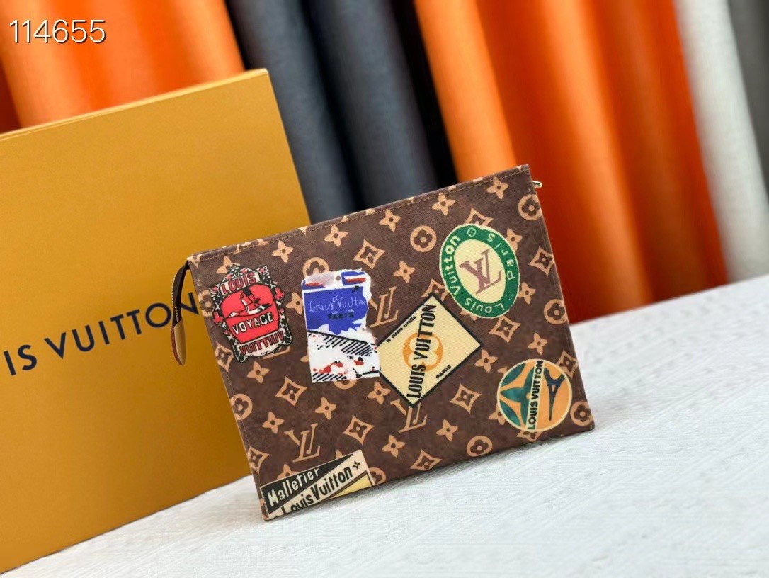 LOUIS VUITTON ルイヴィトン  Monogram クラッチバッグ M83487-BRAND OFF