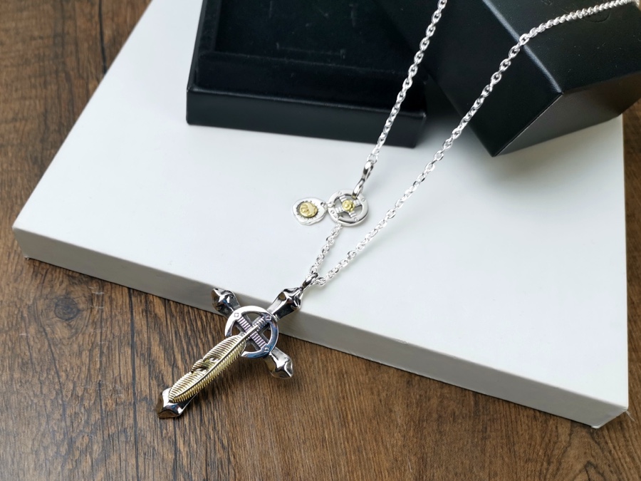【Chrome Hearts】ネックレス、新しいネックレス万能シンプルファッションオーナメント-BRAND OFF
