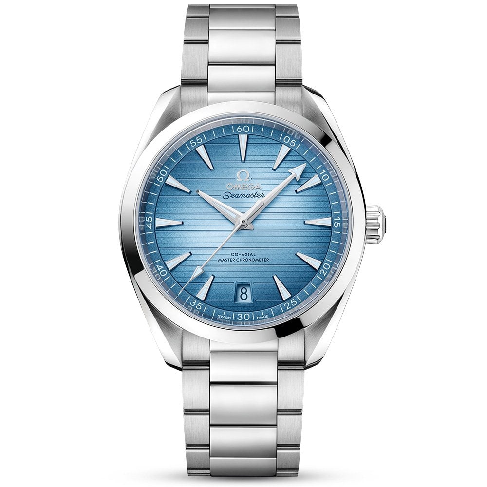 Seamaster Aqua Terra 41mm Summer Blue Dial Automatic Bracelet Watch-BRAND OFF