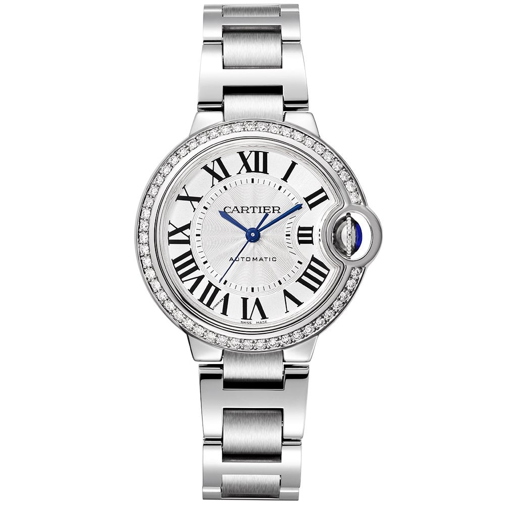 カルティエ バロン ブルー ドゥ カルティエ 33mm 時計 W4BB0023-BRAND OFF