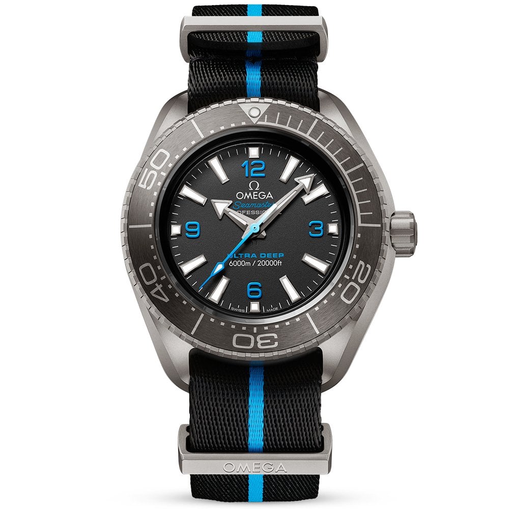 Seamaster Planet Ocean Ultra Deep 6000m Titanium Strap Watch-BRAND OFF