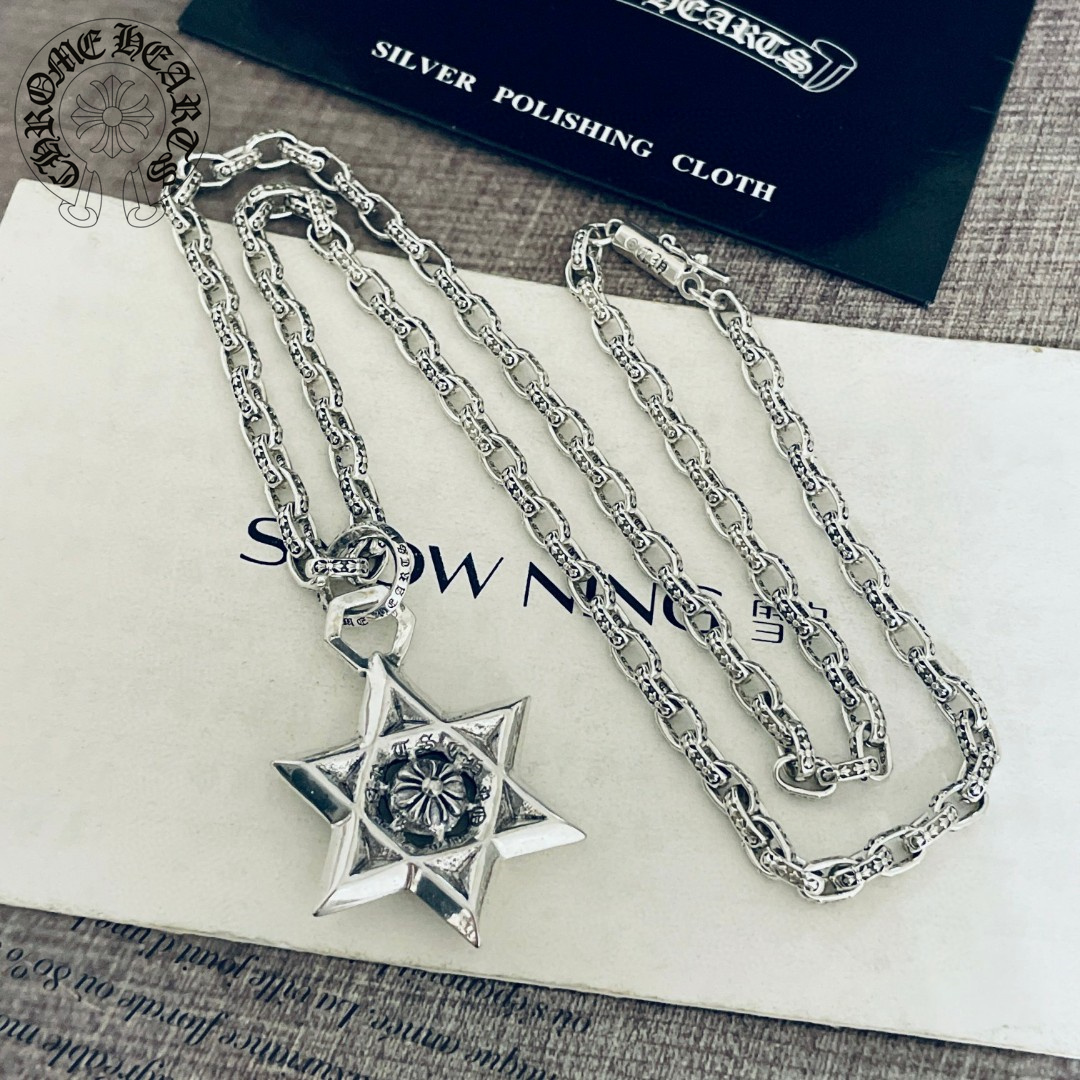 【CHROME HEARTS】ネックレス、新しいネックレス万能シンプルファッションオーナメント-BRAND OFF