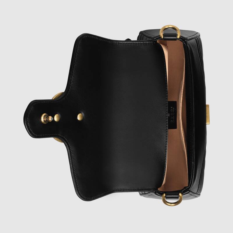 GUCCI GGマーモント ミニ トップハンドルバッグ-BRAND OFF