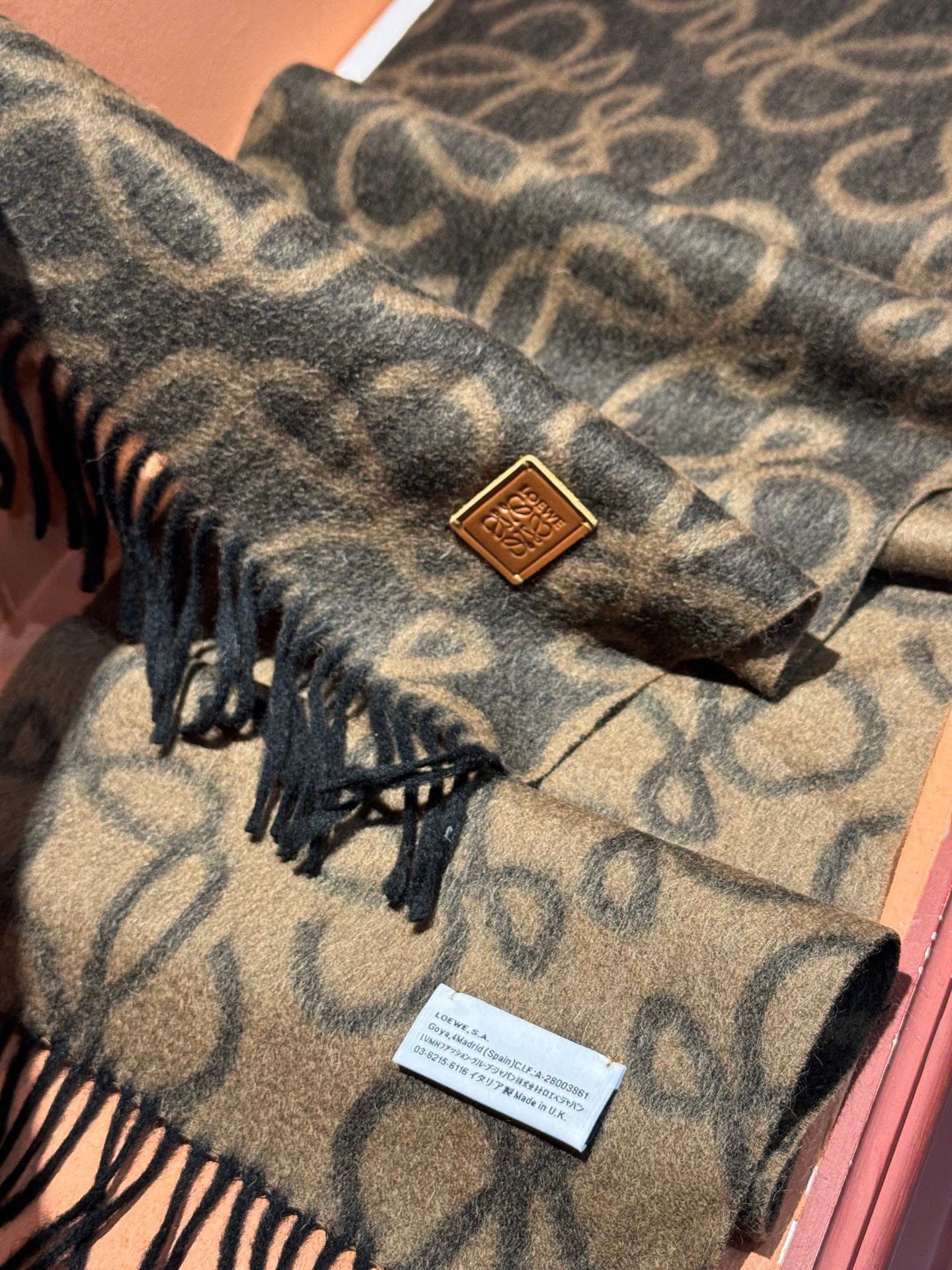 【LOEWE ロエベ】スカーフ 35*200CM   241207-BRAND OFF