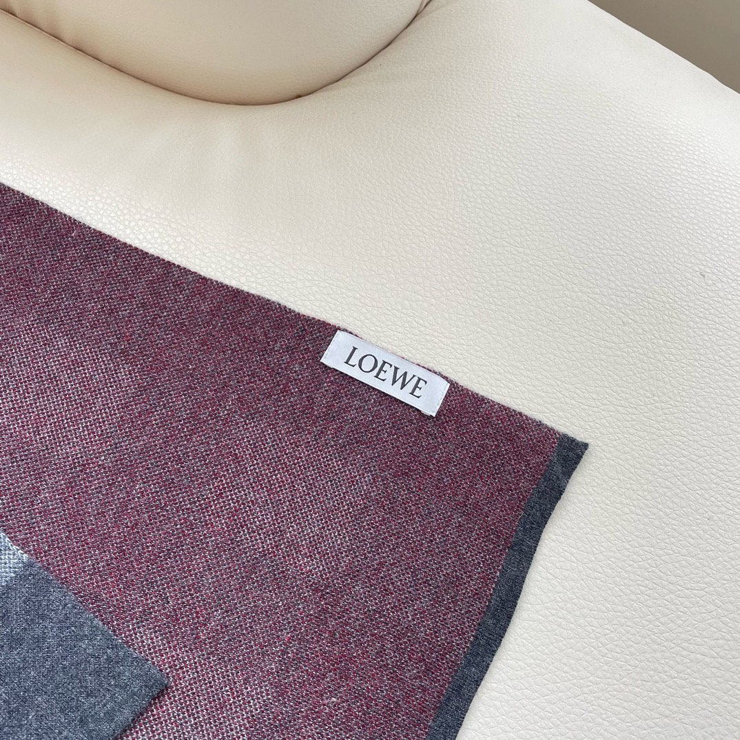 【LOEWE ロエベ】スカーフ 32*180CM   241207-BRAND OFF