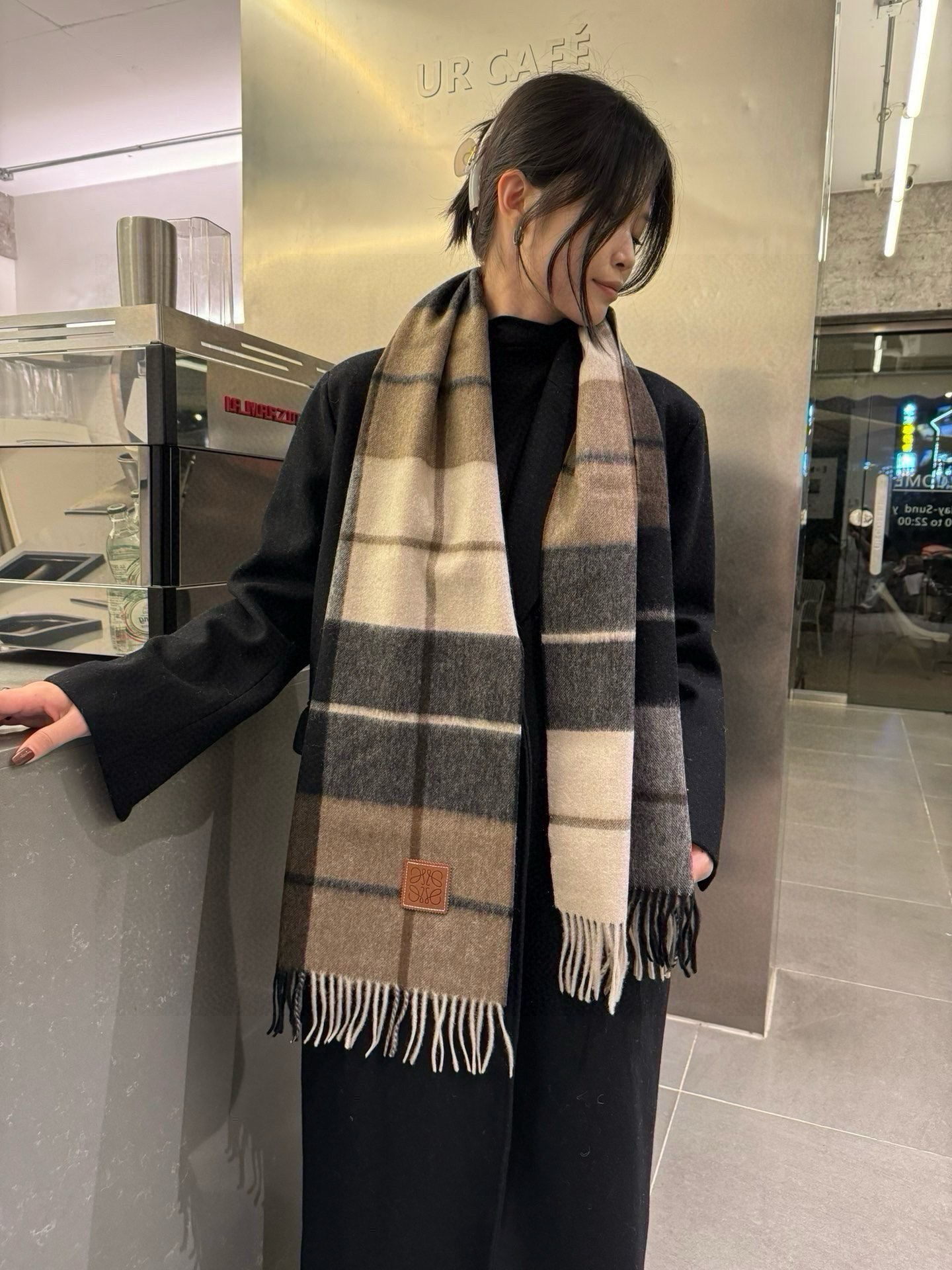 【LOEWE ロエベ】スカーフ 30*180CM   241207-BRAND OFF