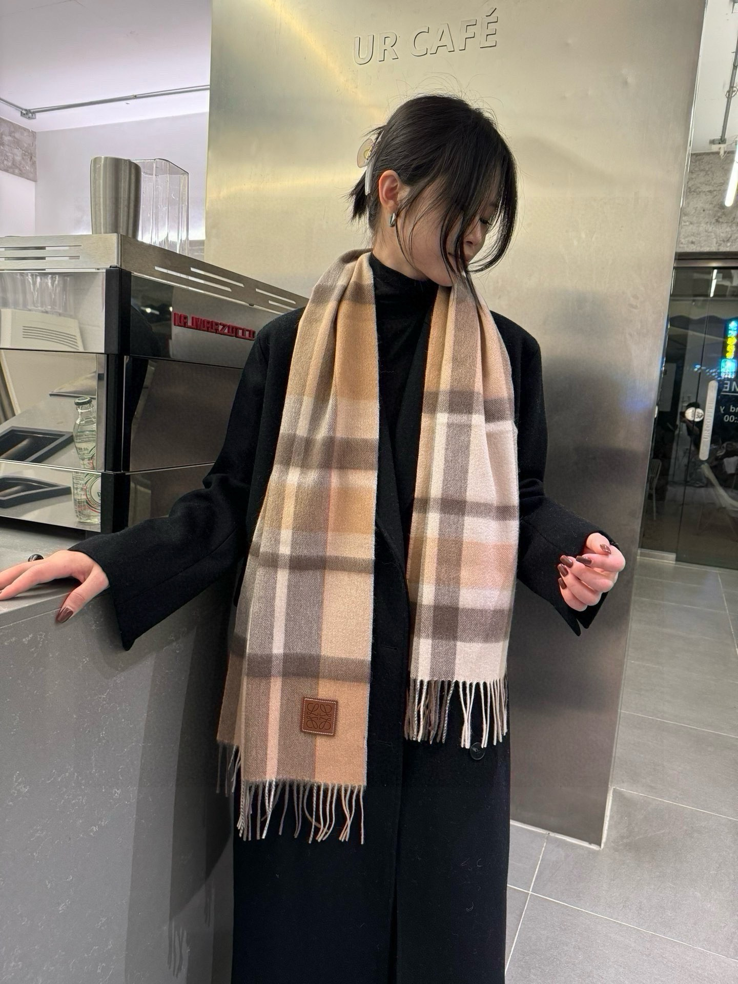 【LOEWE ロエベ】スカーフ 30*180CM   241207-BRAND OFF