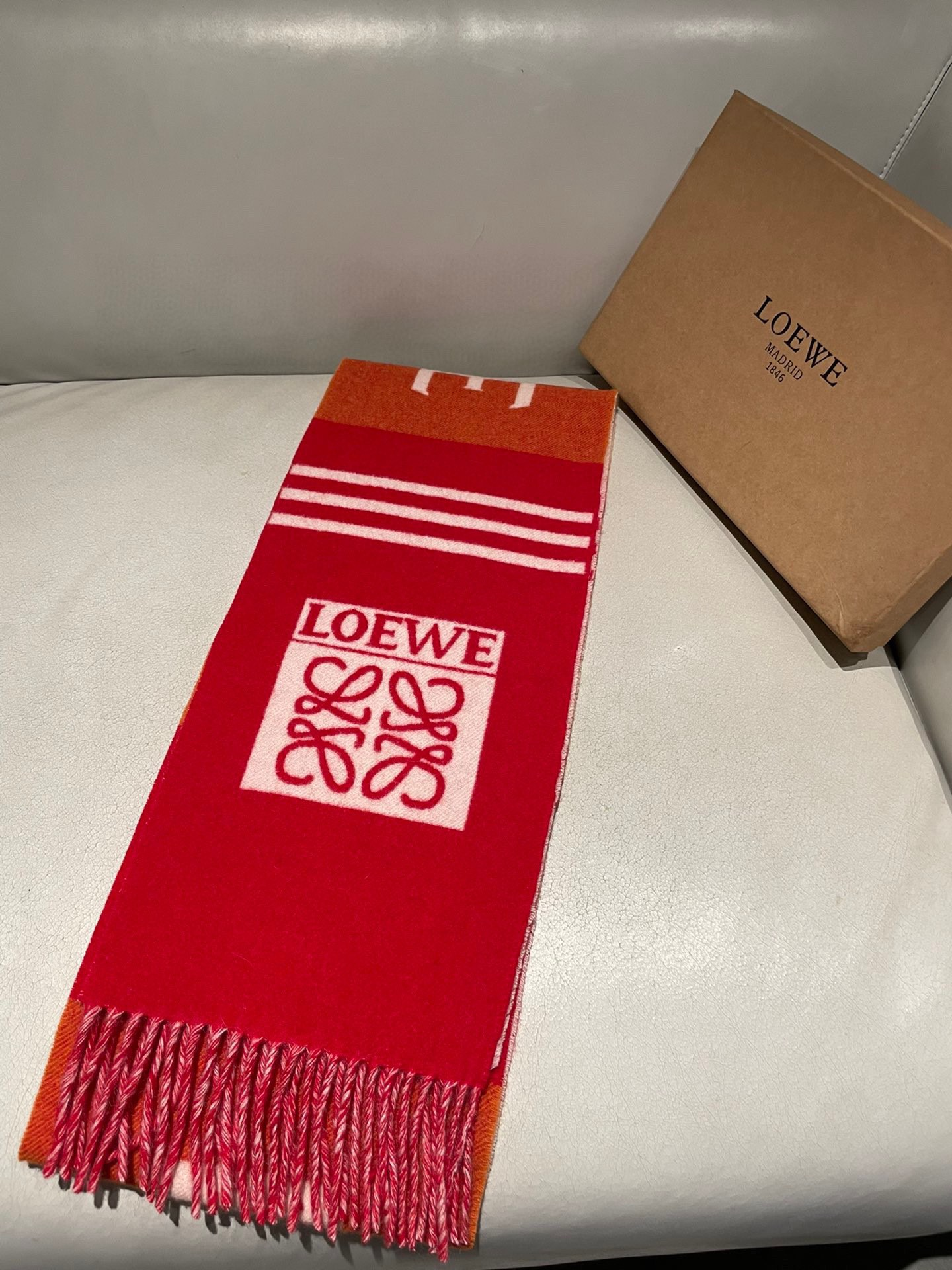 【LOEWE ロエベ】スカーフ30*190CM   241207-BRAND OFF