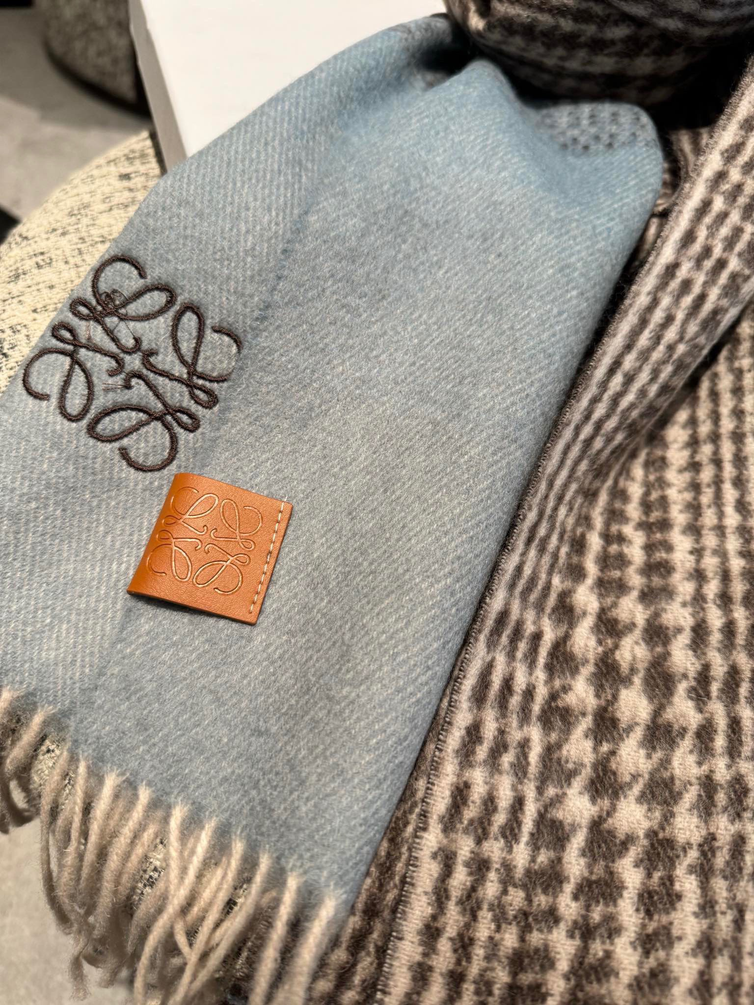 【LOEWE ロエベ】スカーフ 35*180CM   241207-BRAND OFF
