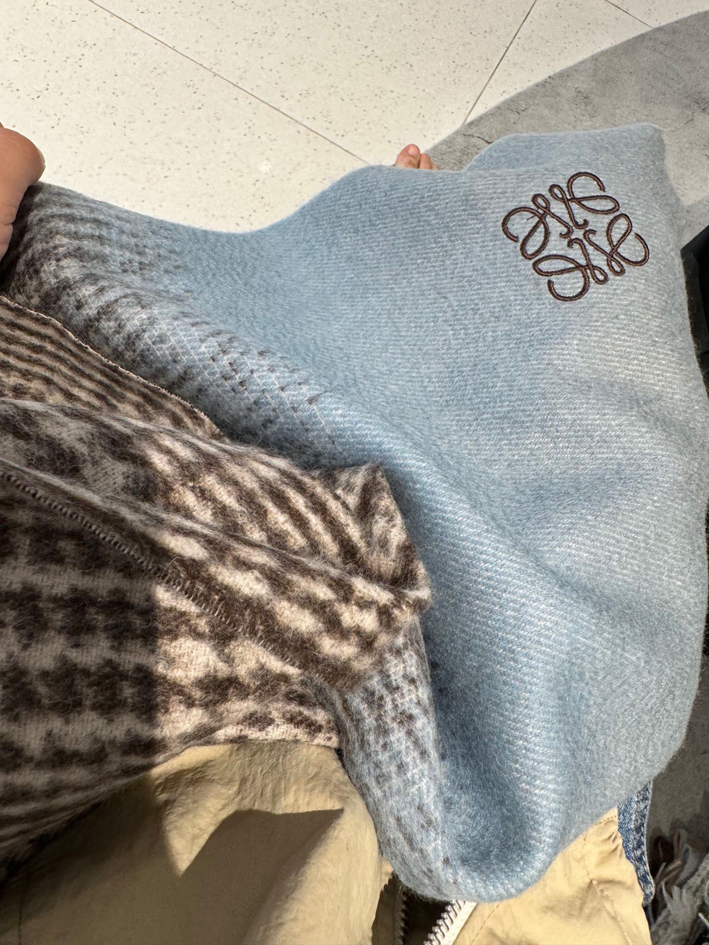 【LOEWE ロエベ】スカーフ 35*180CM   241207-BRAND OFF