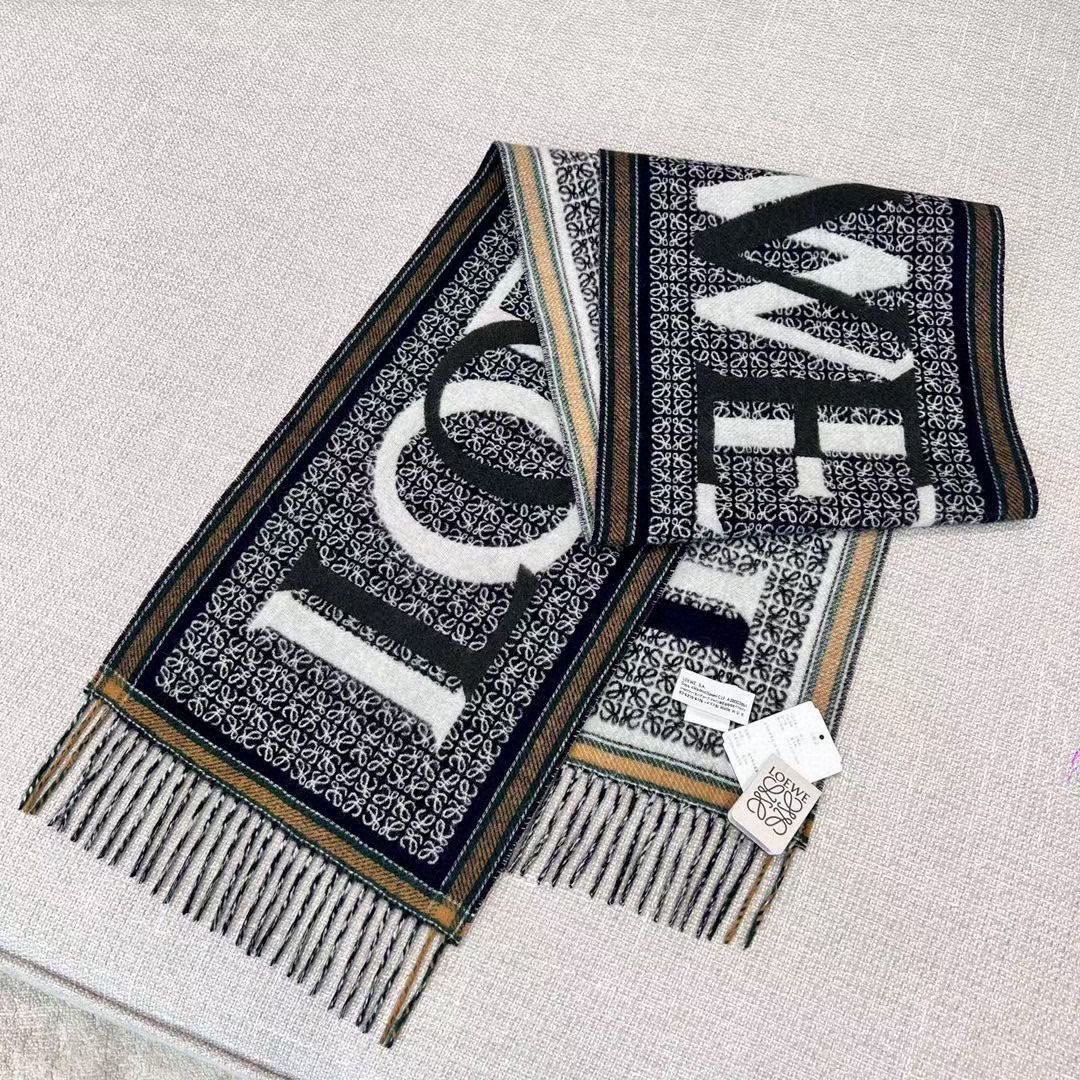 【LOEWE ロエベ】スカーフ 30*180CM   241207-BRAND OFF