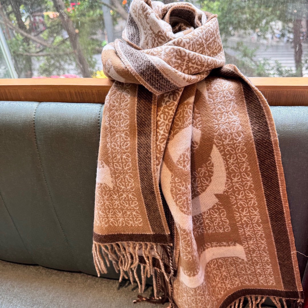 【LOEWE ロエベ】スカーフ 30*180CM   241207-BRAND OFF