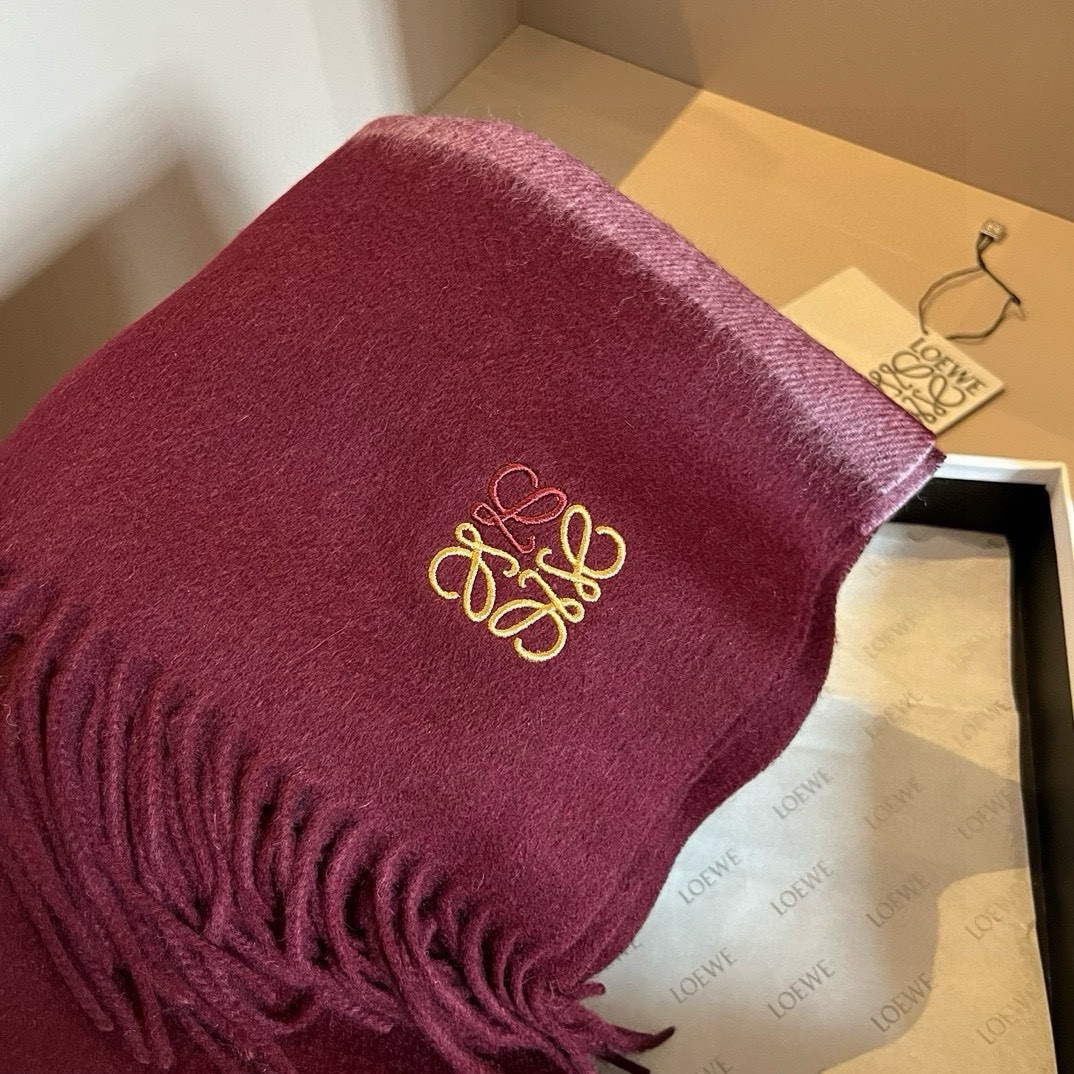 【LOEWE ロエベ】スカーフ 35*180CM   241207-BRAND OFF