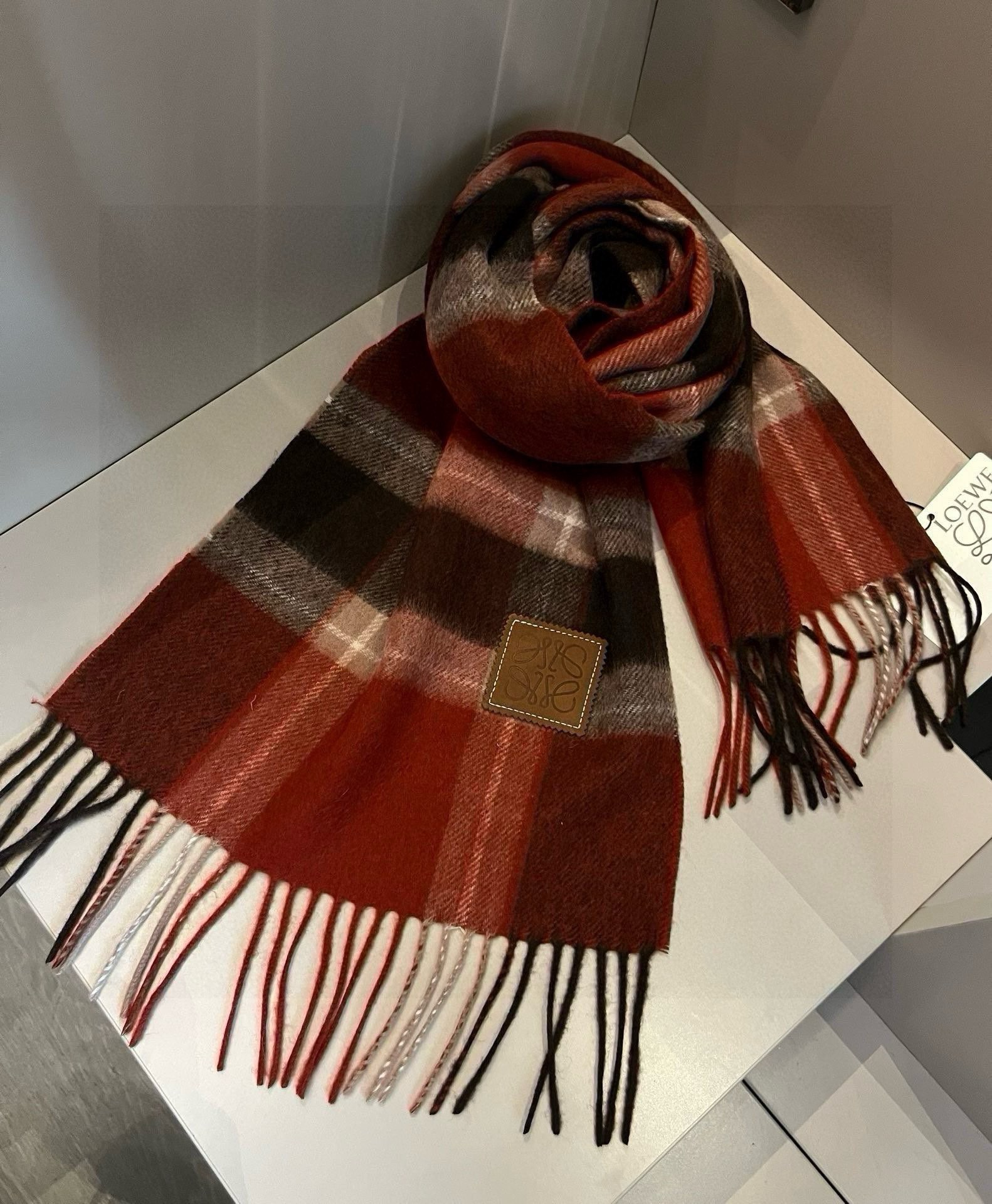 【LOEWE ロエベ】スカーフ 30*180CM   241207-BRAND OFF