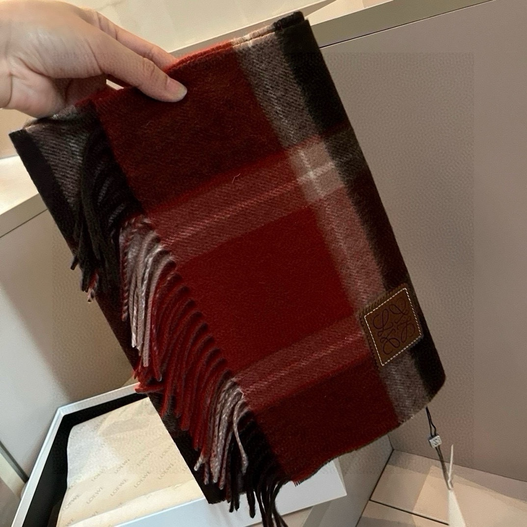 【LOEWE ロエベ】スカーフ 30*180CM   241207-BRAND OFF