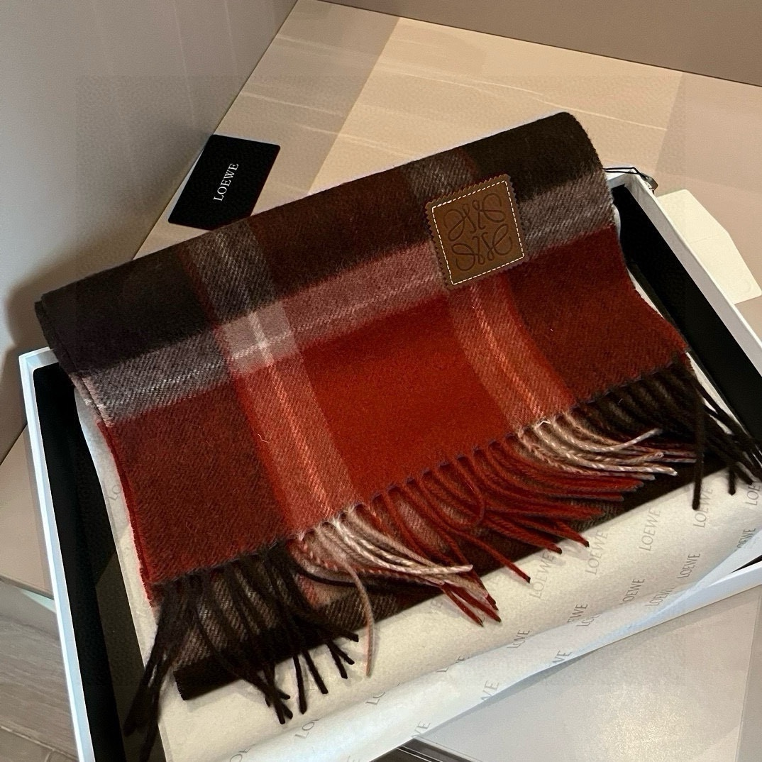 【LOEWE ロエベ】スカーフ 30*180CM   241207-BRAND OFF