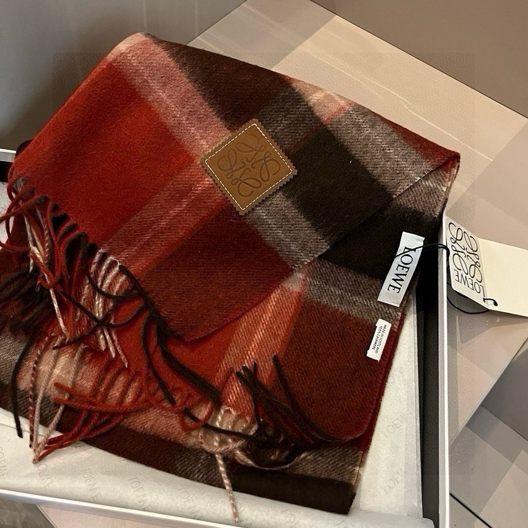 【LOEWE ロエベ】スカーフ 30*180CM   241207-BRAND OFF