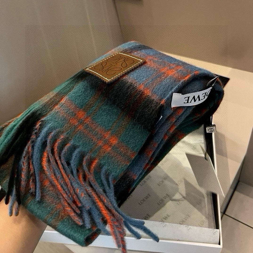 【LOEWE ロエベ】スカーフ 30*180CM   241207-BRAND OFF