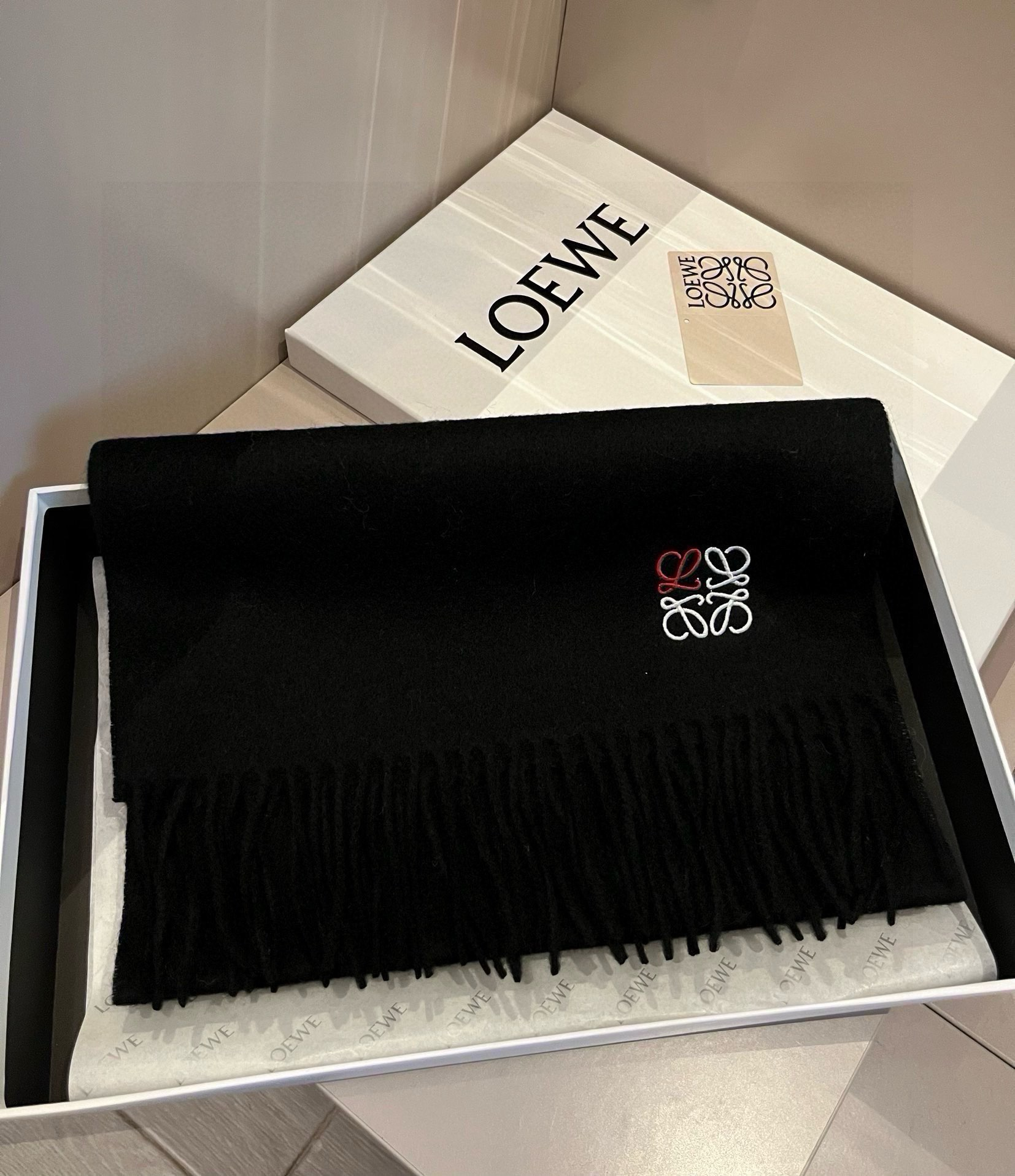 【LOEWE ロエベ】スカーフ 30*180CM   241207-BRAND OFF