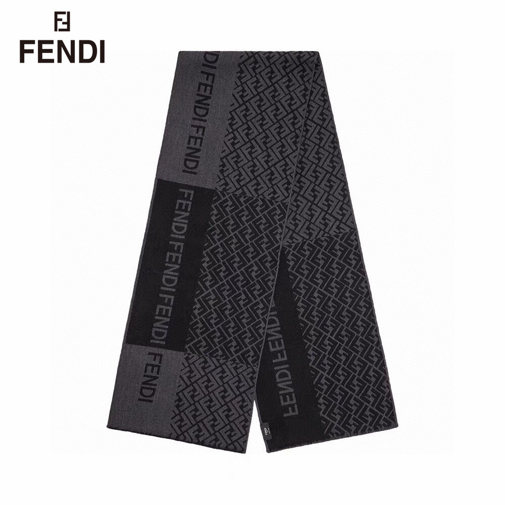 【FENDI  フェンディ】スカーフ 180*32CM   241207-BRAND OFF