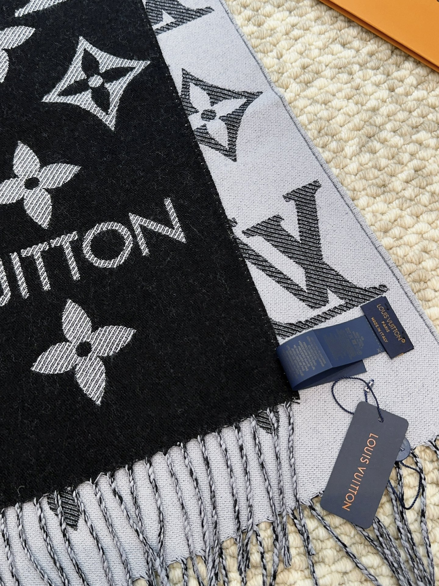【2026】LV【LOUIS VUITTON   ルイヴィトン】スカーフ 186*34CM   241207-BRAND OFF