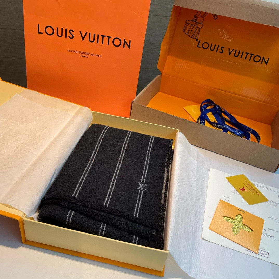 【2026】LV【LOUIS VUITTON   ルイヴィトン】スカーフ 35*172CM   241207-BRAND OFF