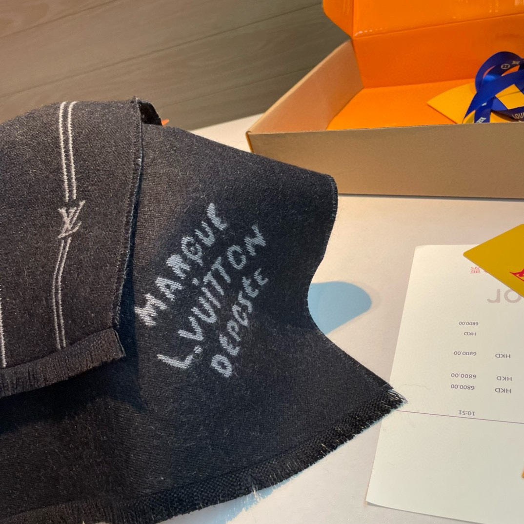 【2026】LV【LOUIS VUITTON   ルイヴィトン】スカーフ 35*172CM   241207-BRAND OFF