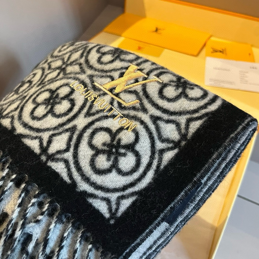 【LOUIS VUITTON   ルイヴィトン】スカーフ 30*180CM   241207-BRAND OFF