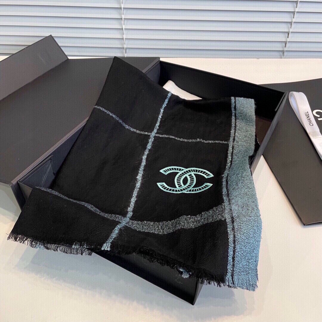 【CHANEL  シャネル 】スカーフ90*200CM  241209-BRAND OFF