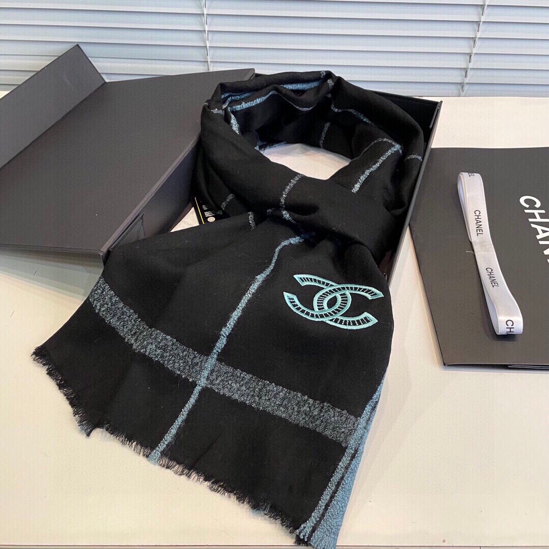 【CHANEL  シャネル 】スカーフ90*200CM  241209-BRAND OFF