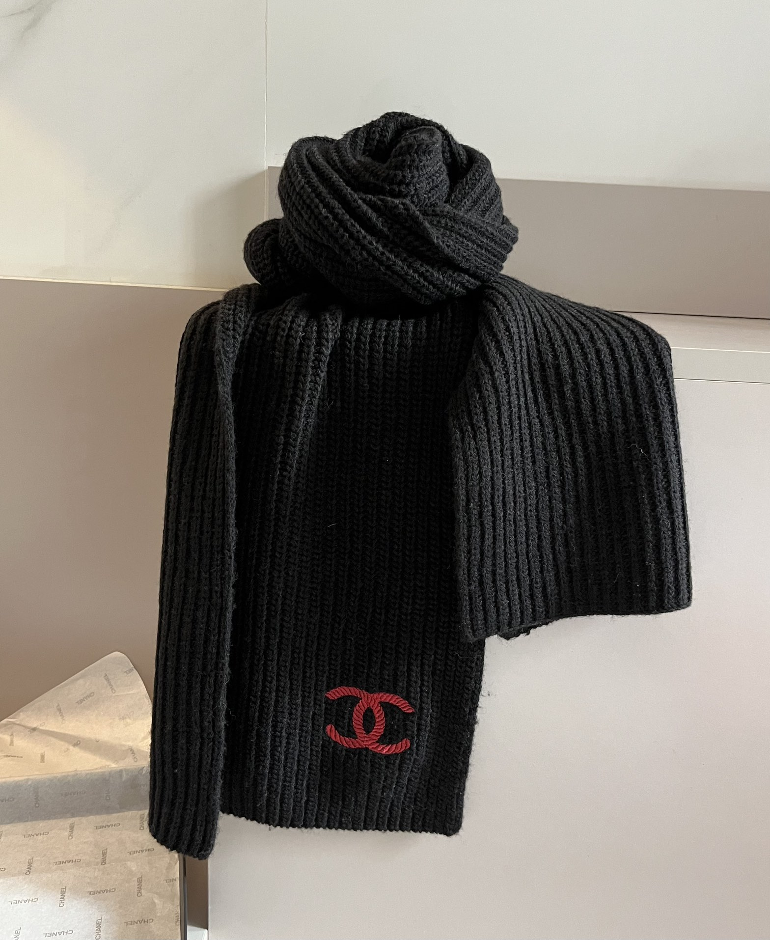 【CHANEL  シャネル 】スカーフ30*180CM  241209-BRAND OFF