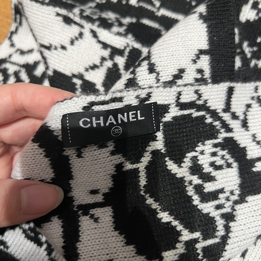 【CHANEL  シャネル 】スカーフ80*200CM  241209-BRAND OFF