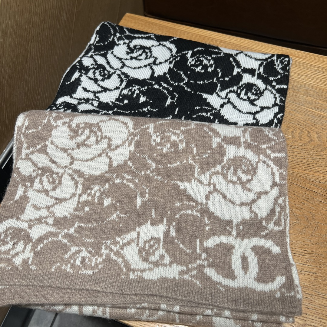 【CHANEL  シャネル 】スカーフ80*200CM  241209-BRAND OFF